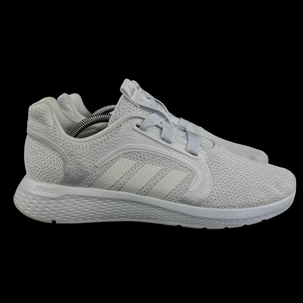 Adidas Edge Lux 5 White Metallic Grey Running Shoes GZ6741 Women's Size 11